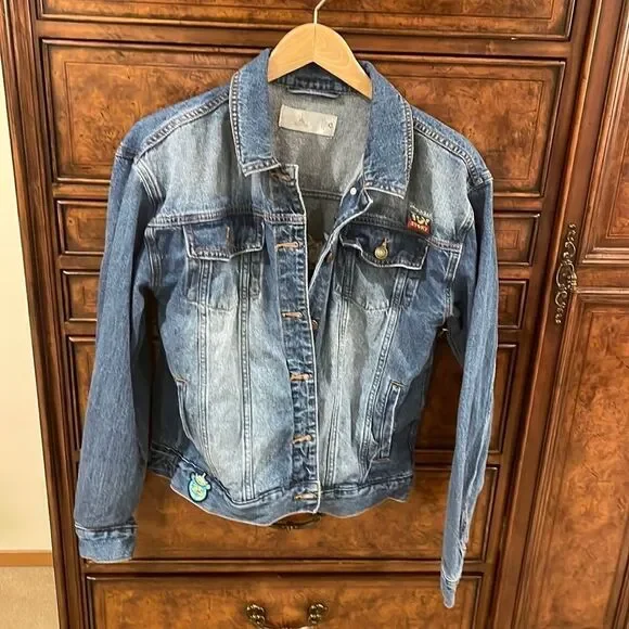 Nwot Disney Toy Story Woman’s Jean Jacket - Picture 2 of 14